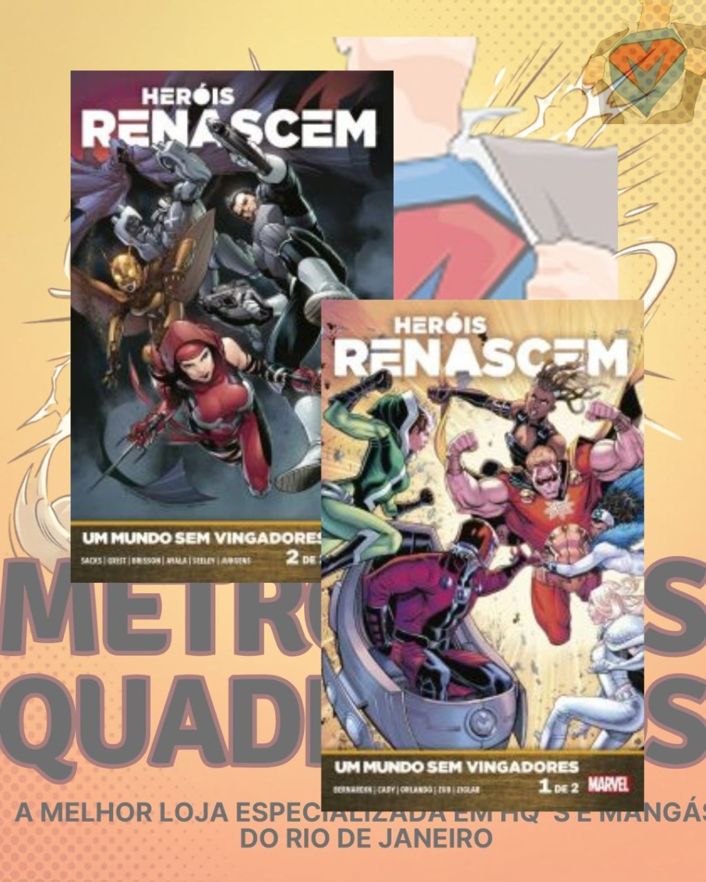 Heróis Renascem: Um Mundo Sem Vingadores Partes 01 e 02 ( Completa )