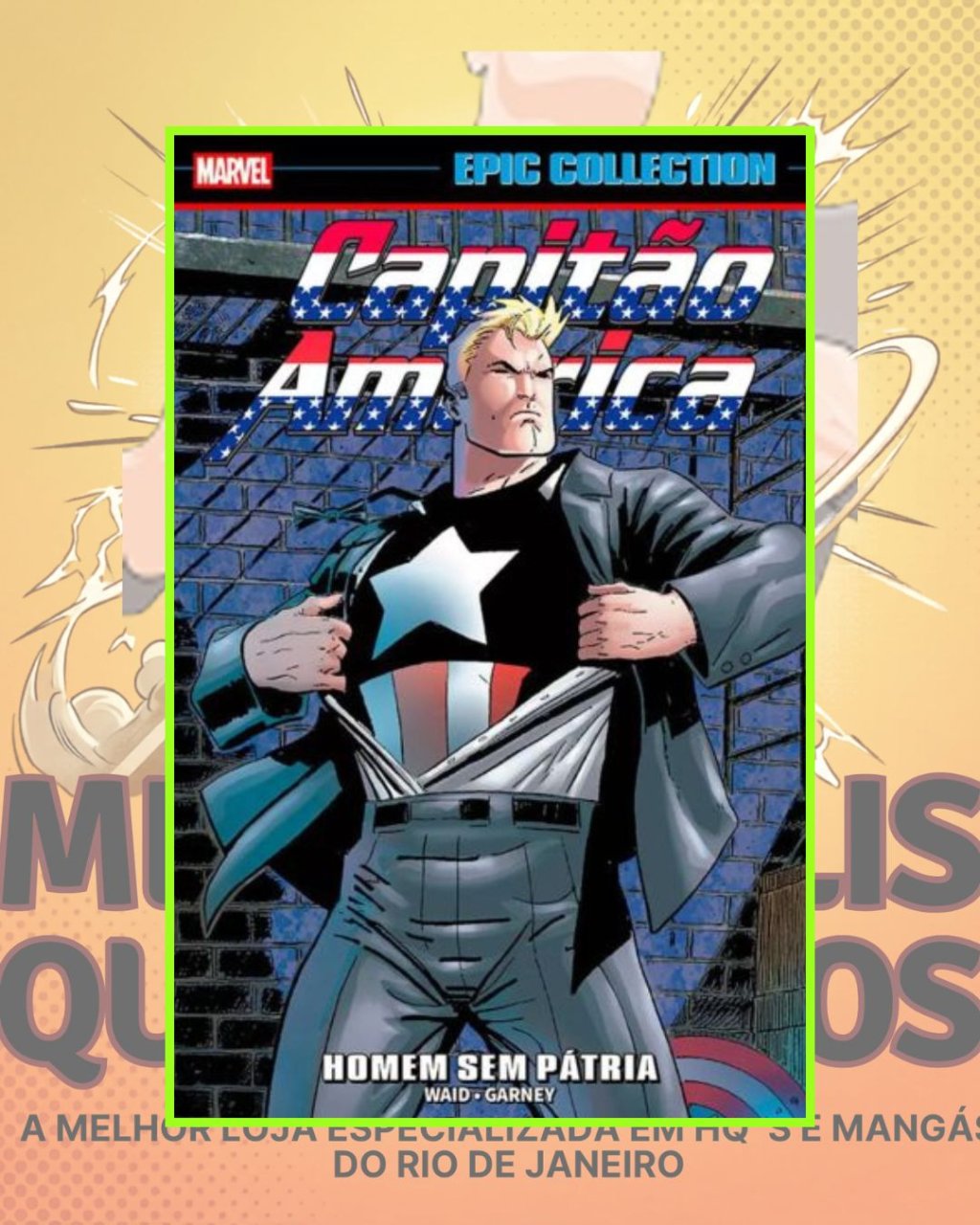 Marvel Epic Collection Vol. 14 - Capitão América - Homem Sem Pátria