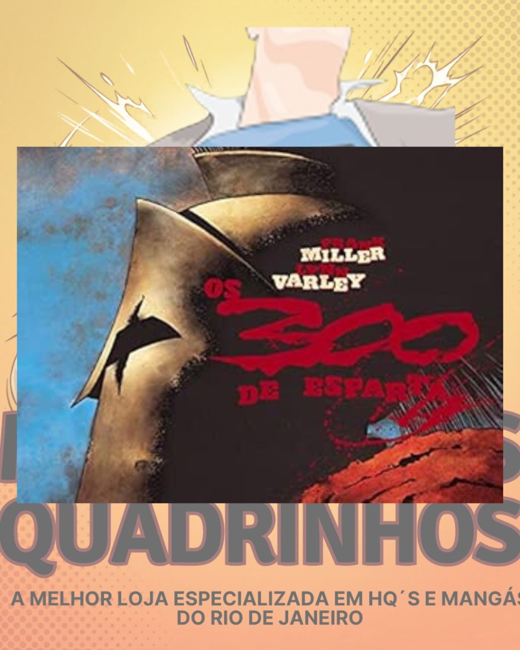 Os 300 de Esparta - Frank Miller ( Capa Dura ) Devir