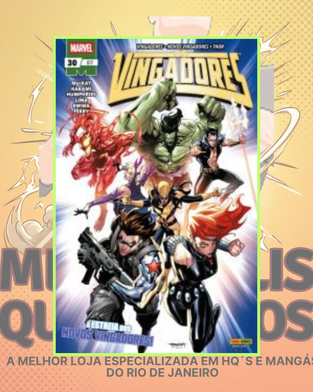 Os Vingadores Nº 30 / 87