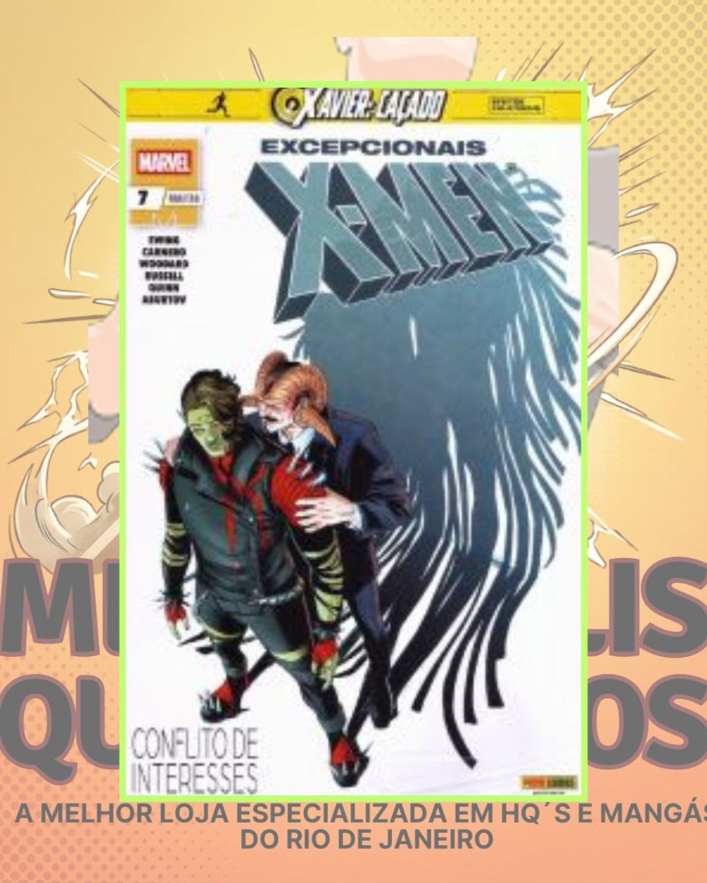 Excepcionais X-Men Nº 07