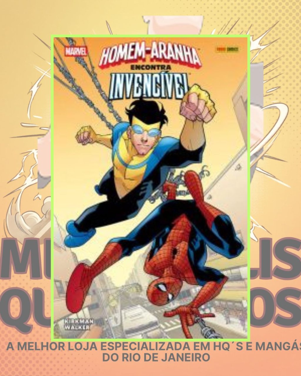 Homem Aranha Encontra Invencível