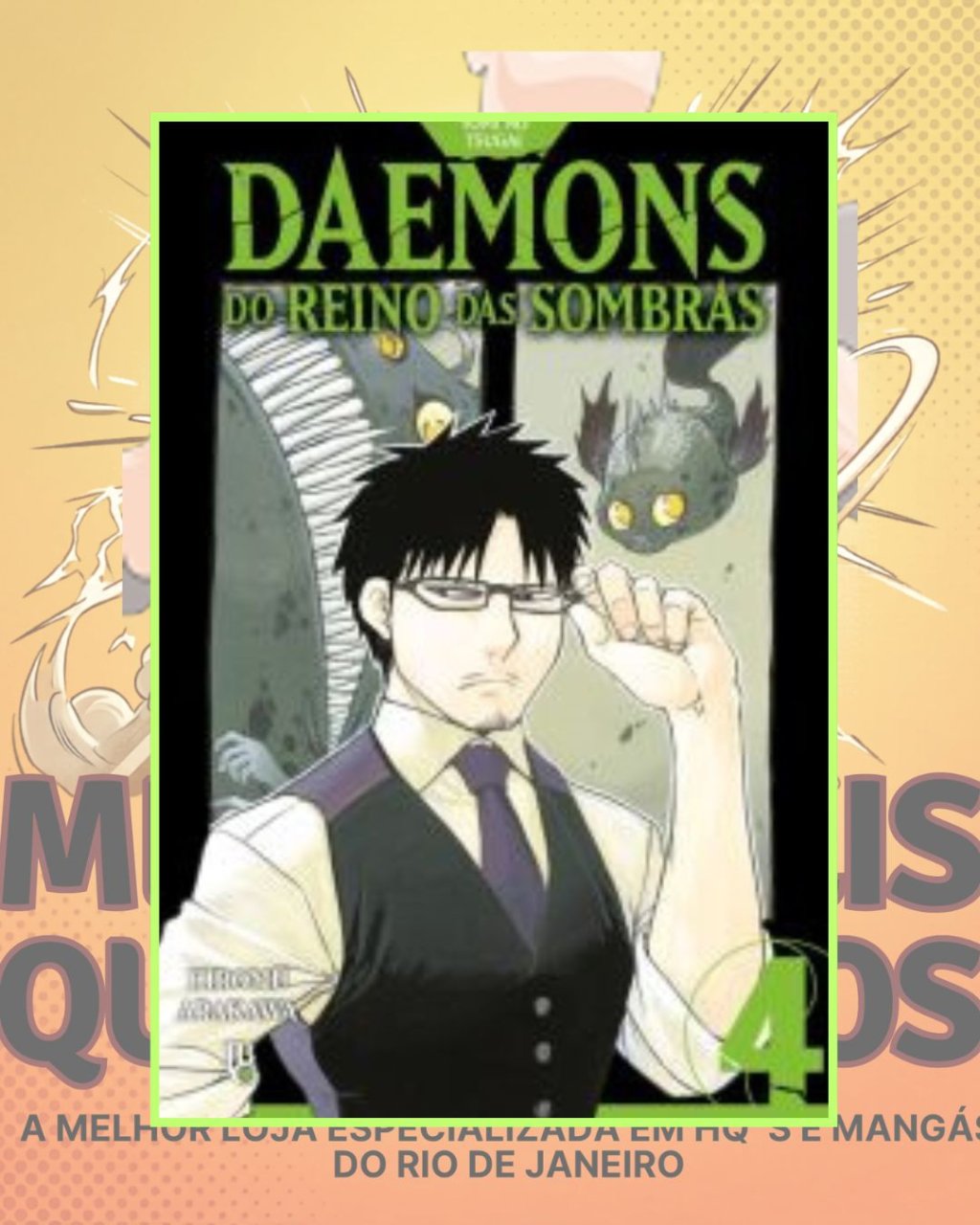 Yomi no Tsugai - Daemons do Reino das Sombras Nº 04 ( Hiromu Arakawa ) Editora JBC