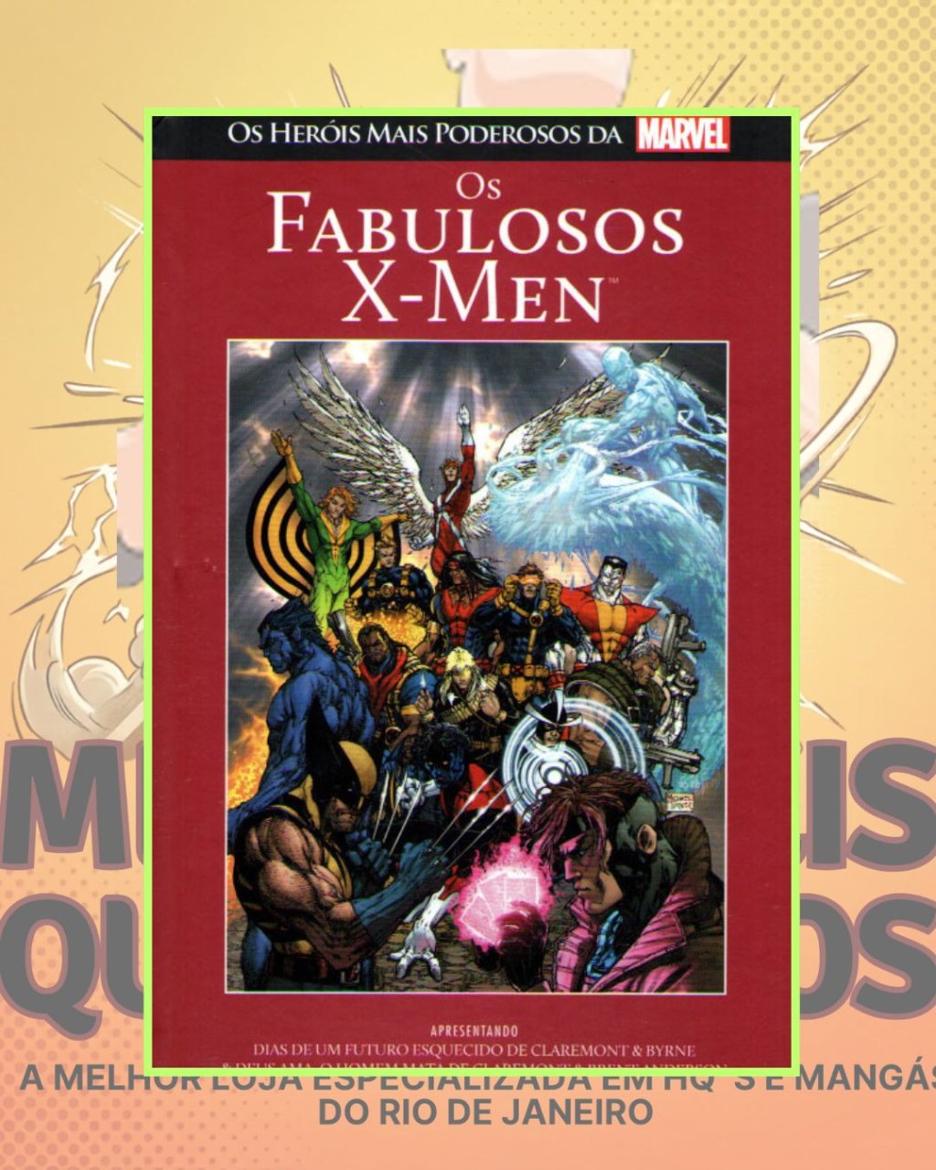 Os Heróis Mais Poderosos da Marvel Vol. 15 - Os Fabulosos X-Men ( Capa Dura ) Editora Salvat