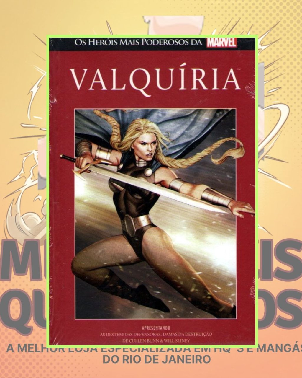 Os Heróis Mais Poderosos da Marvel Vol. 21 - Valquíria ( Capa Dura ) Salvat