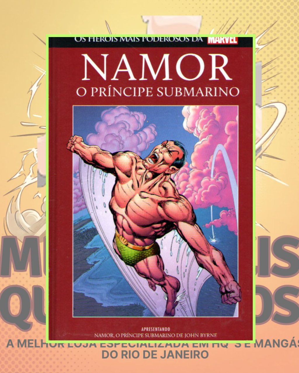 Os Heróis Mais Poderosos da Marvel Vol. 20 - Namor ( Capa Dura ) Salvat