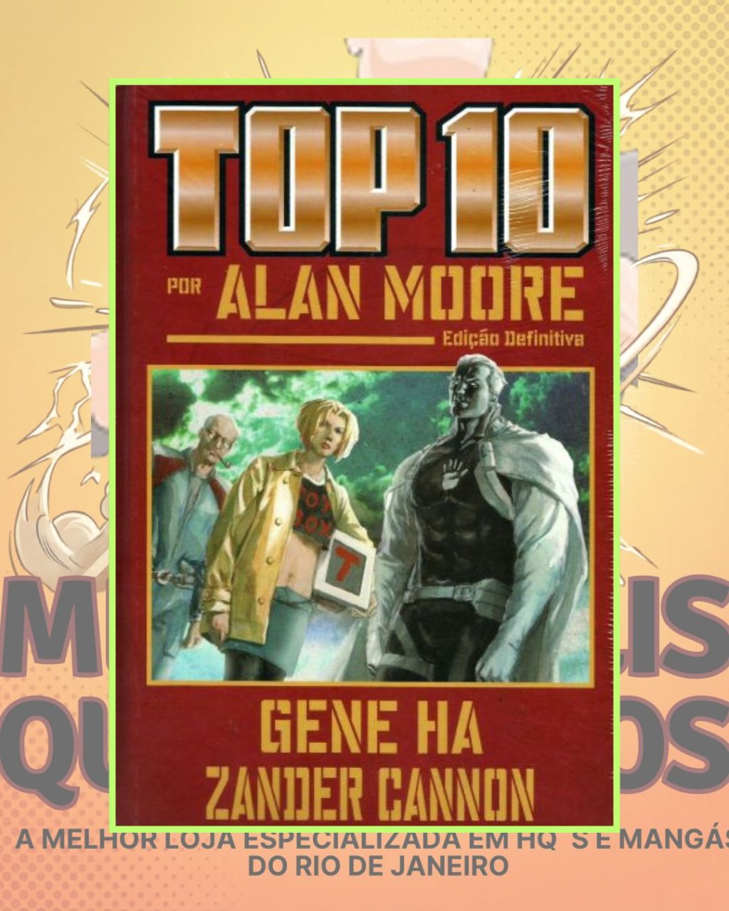 Top 10 por Alan Moore - Edição Definitiva - Capa Dura