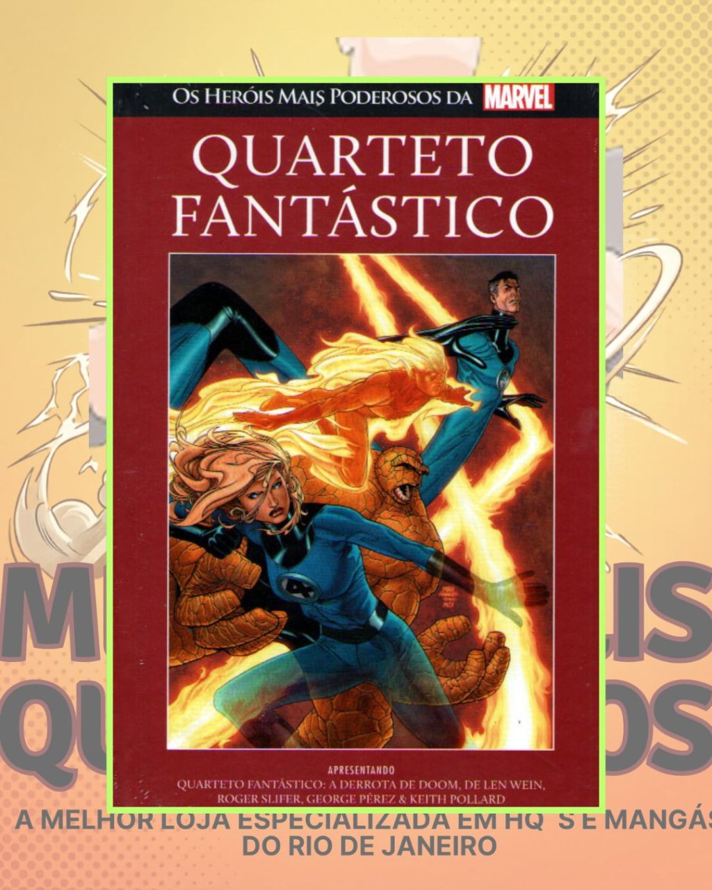 Os Heróis Mais Poderosos da Marvel Vol. 30 - Quarteto Fantástico ( Capa Dura ) Salvat