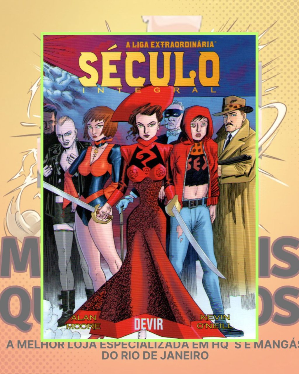 A Liga Extraordinária : Século Integral ( Capa Dura ) Editora Devir
