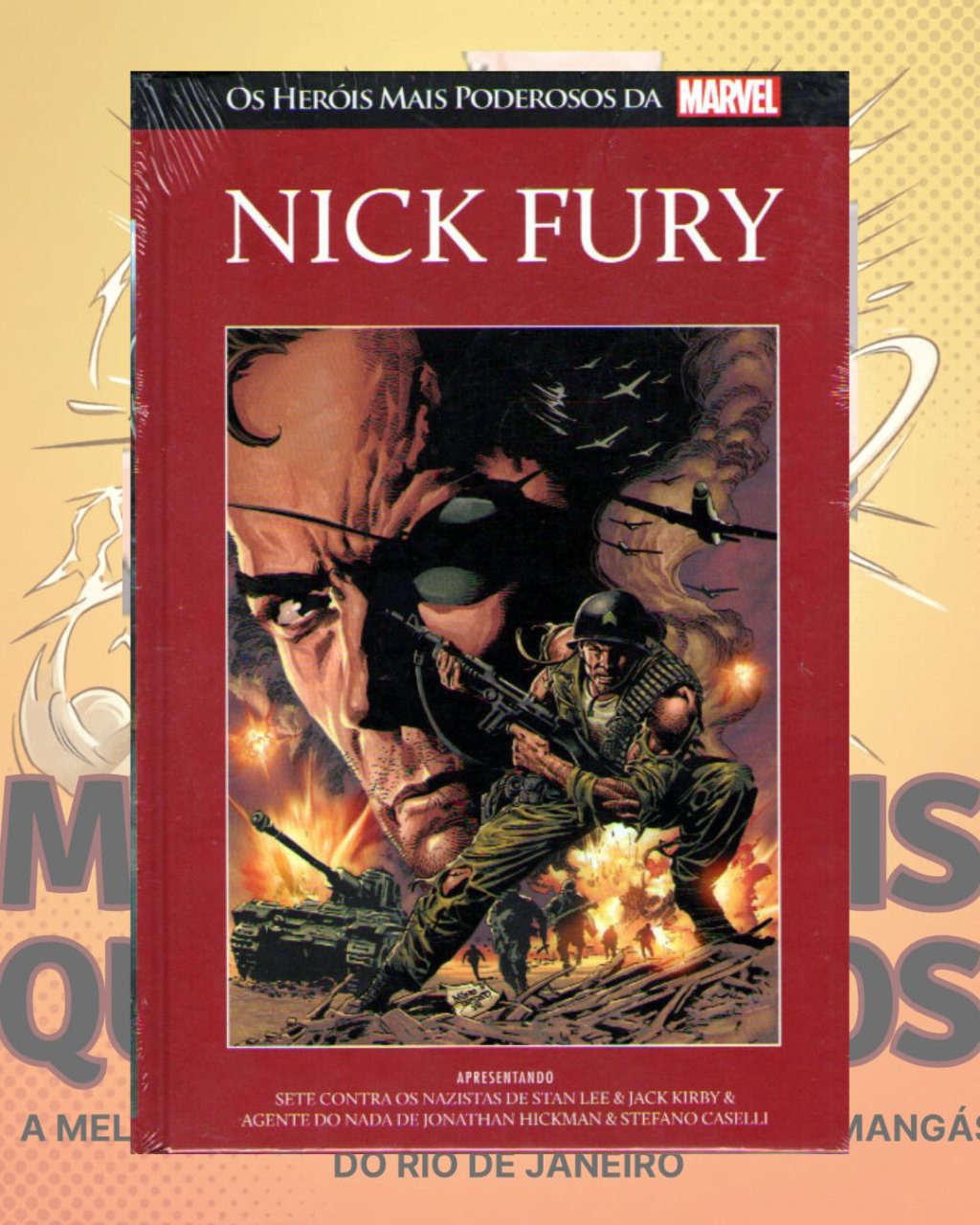 Os Heróis mais Poderosos da Marvel Vol. 25 - Nick Fury ( Capa Dura ) Salvat