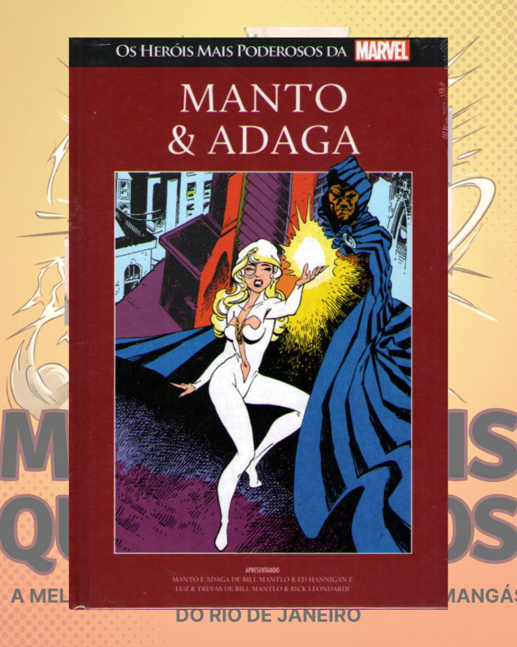 Os Heróis mais Poderosos da Marvel Vol. 82 - Manto & Adaga ( Capa Dura ) Salvat