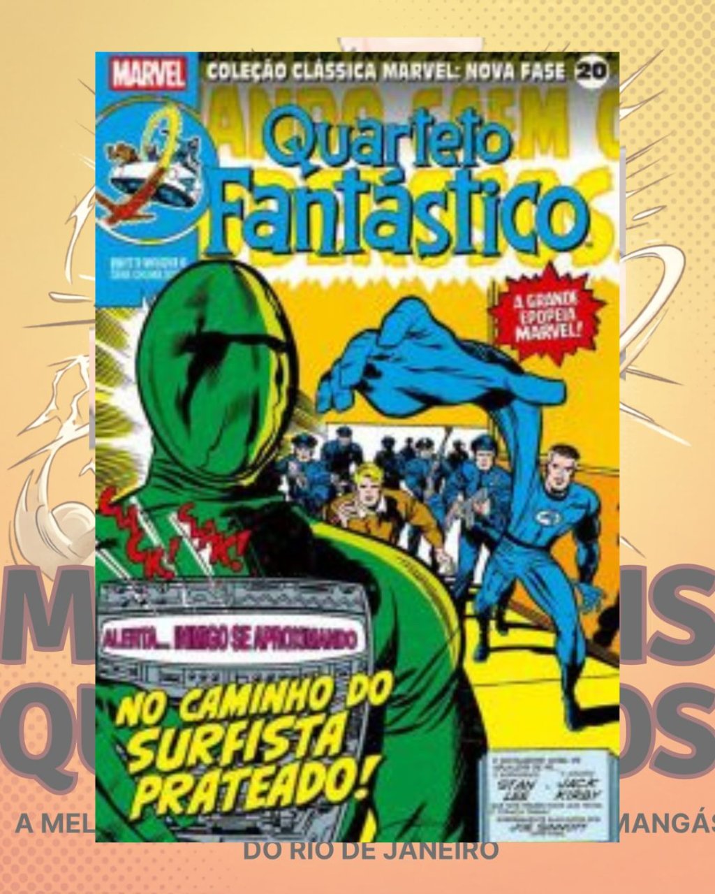 Coleção Clássica Marvel: Nova Fase Vol. 20 - Quarteto Fantástico Nº 16