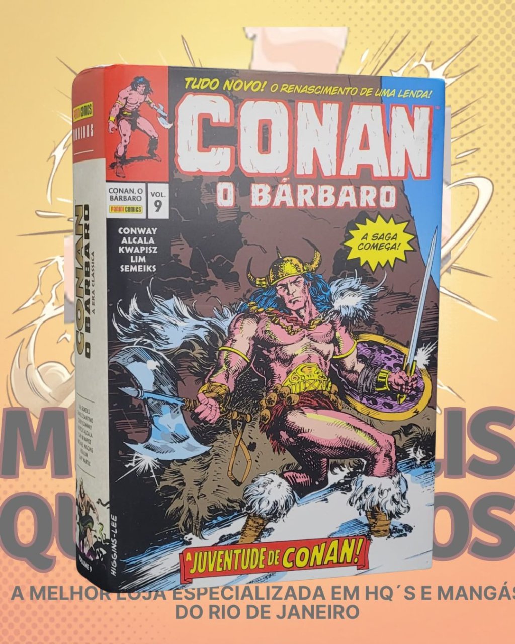 Conan o Bárbaro: A Era Clássica Vol. 09 - Marvel Omnibus ( Capa Dura )