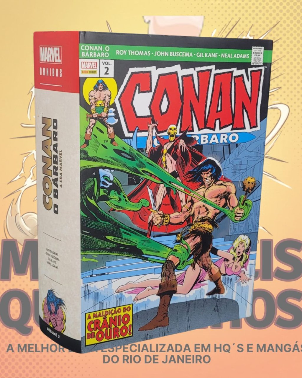 Conan o Bárbaro: A Era Clássica Vol. 02 - Marvel Omnibus ( Capa Dura )