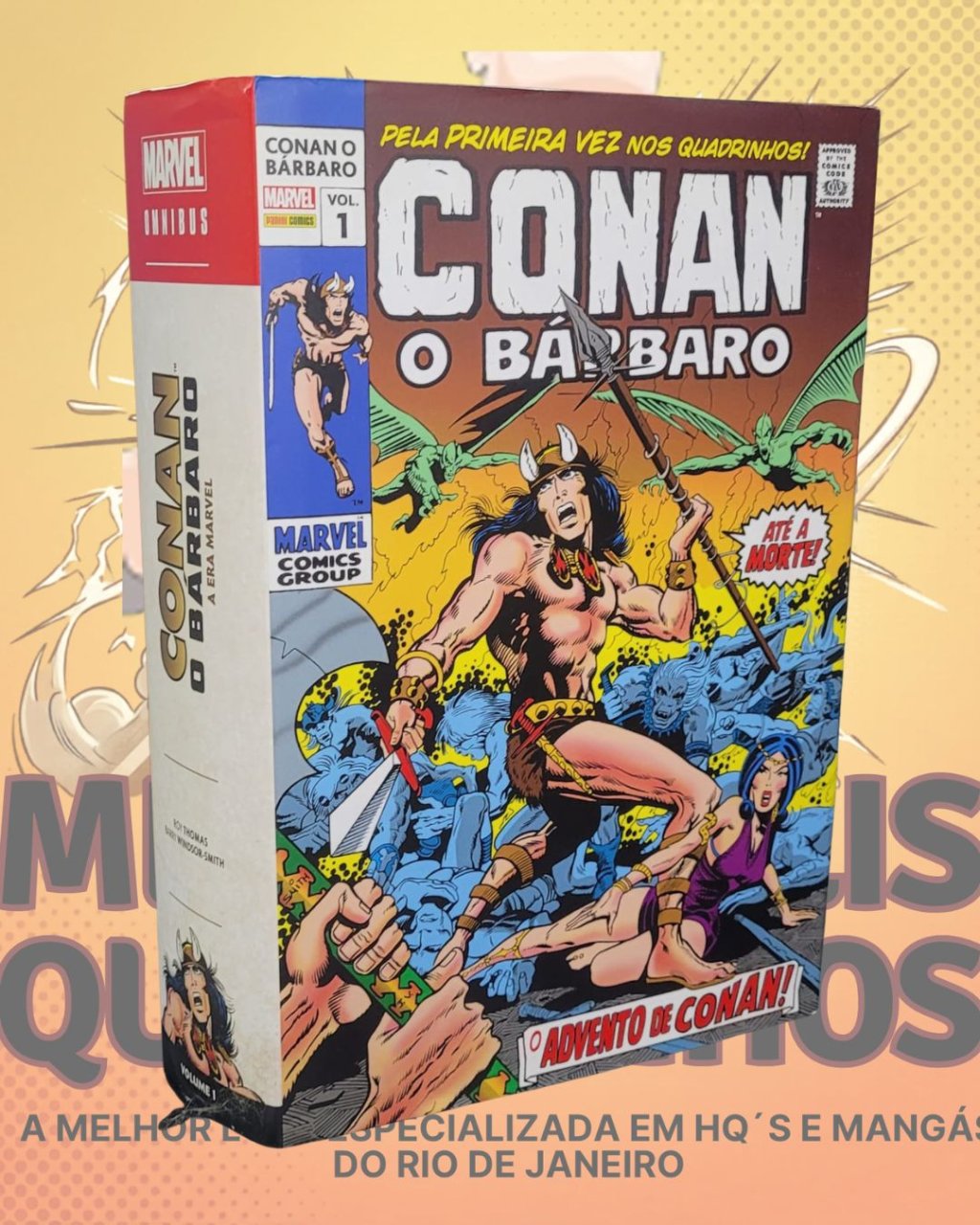 Conan o Bárbaro: A Era Clássica Vol. 01 - Marvel Omnibus ( Capa Dura )