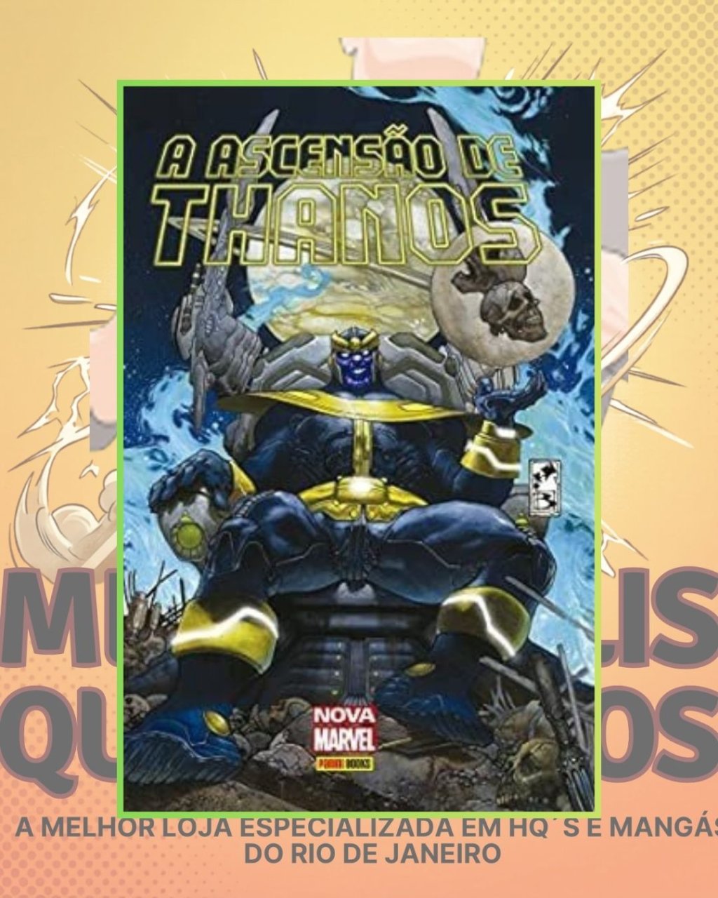 A Ascensão de Thanos ( Capa Dura )