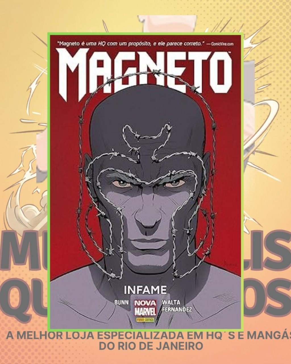 Magneto: Infame ( Capa Dura )