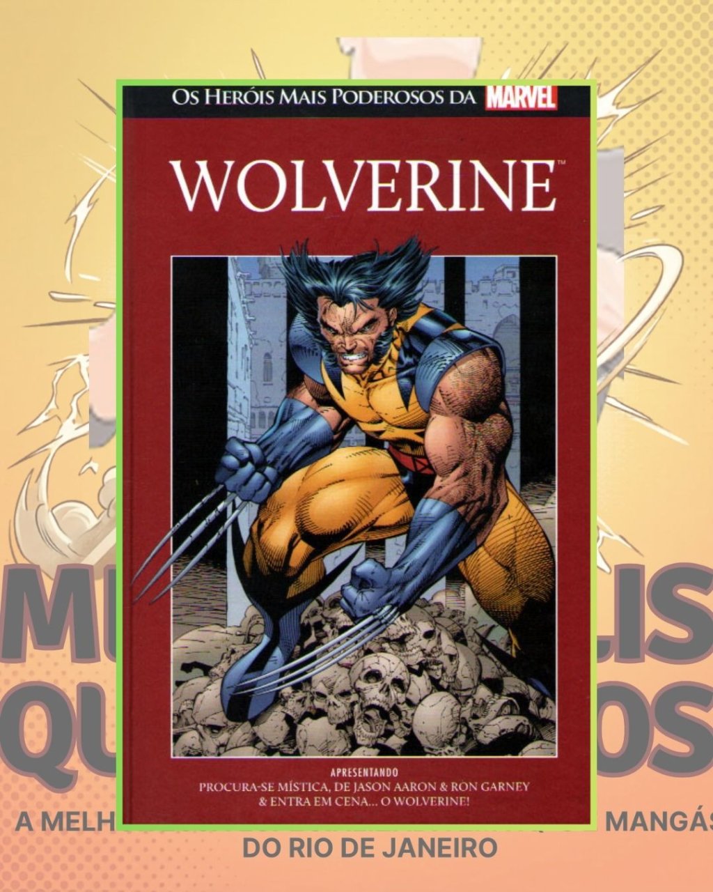 Os Heróis Mais Poderosos da Marvel Vol. 03 - Wolverine ( Capa Dura ) Salvat