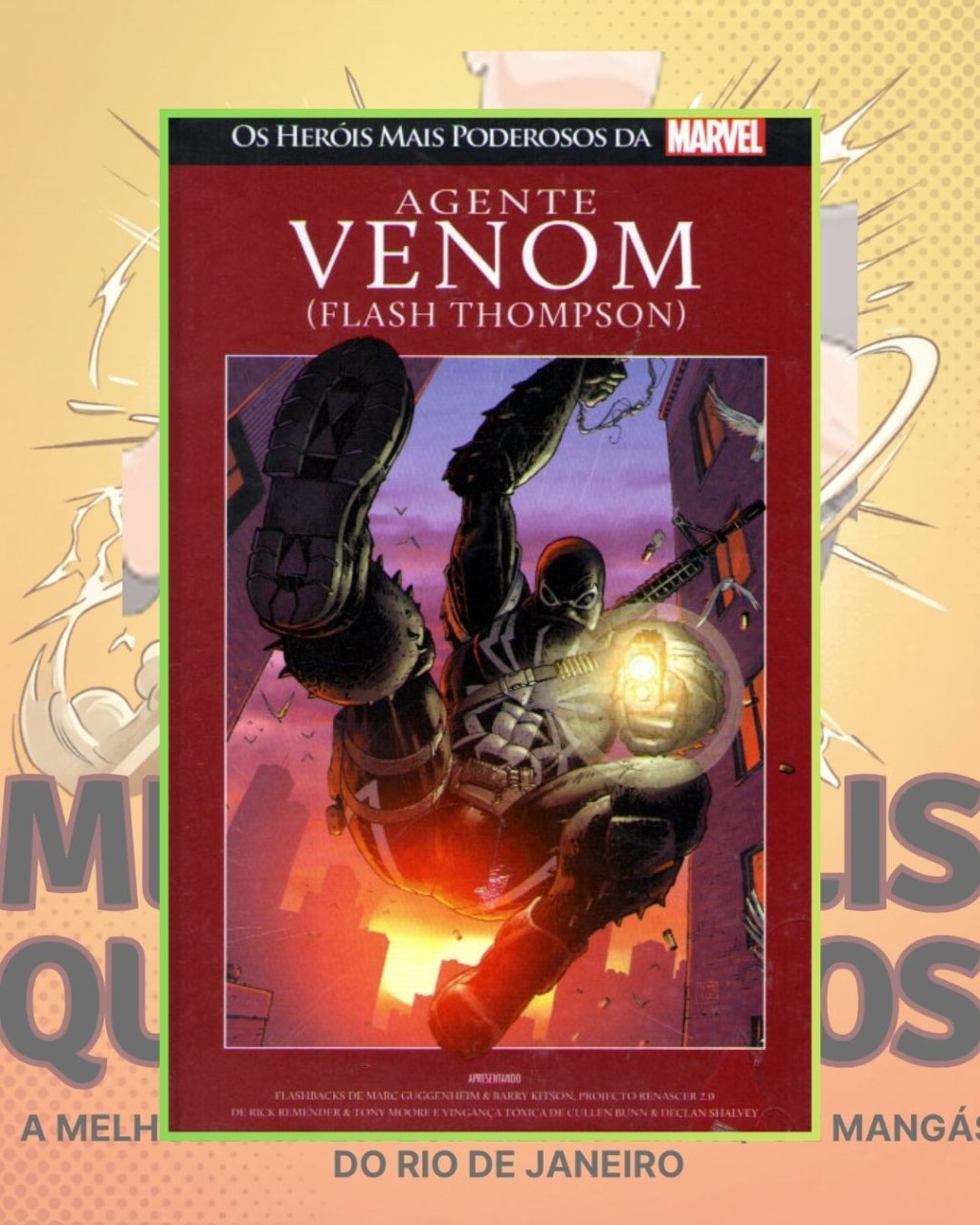 Os Heróis Mais Poderosos da Marvel Vol. 86 - Agente Venom ( Capa Dura ) Editora Salvat