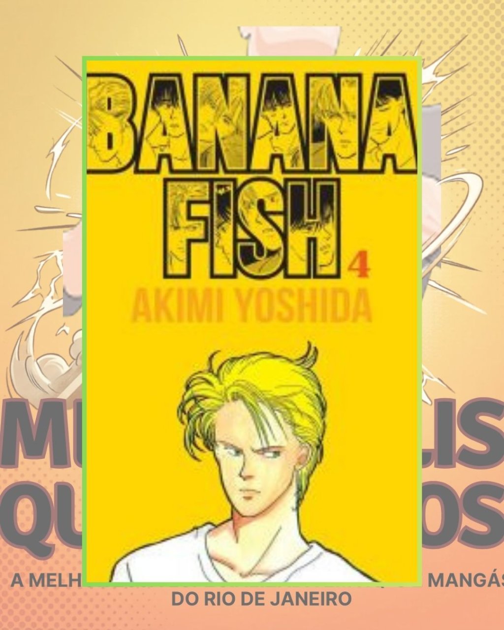 Banana Fish Nº 04 ( Akimi Yoshida )