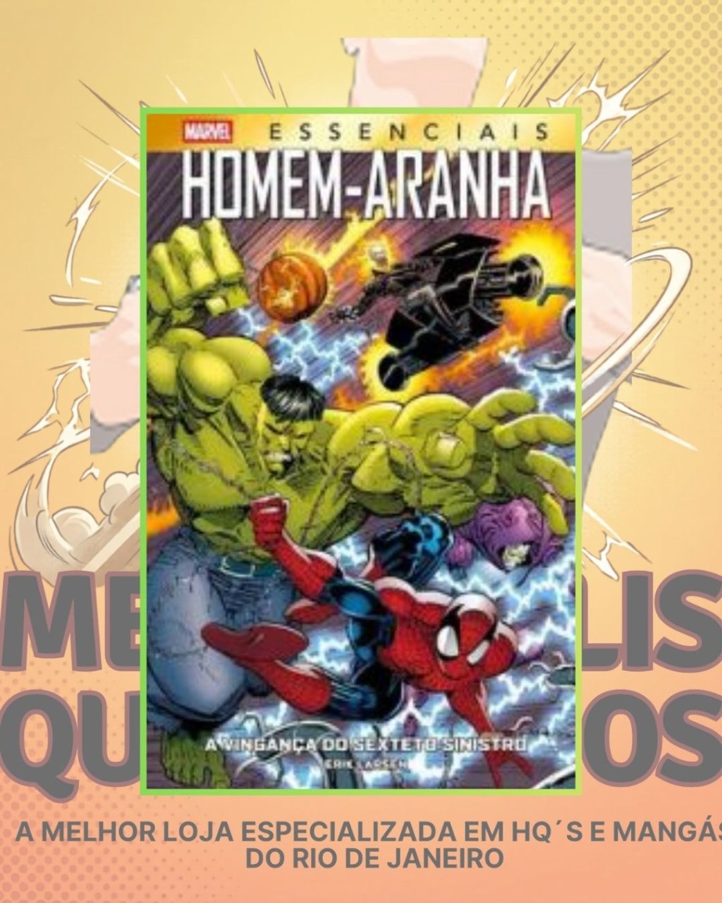 Marvel Essenciais: Homem Aranha - A Vingança do Sexteto Sinistro ( Capa Dura )