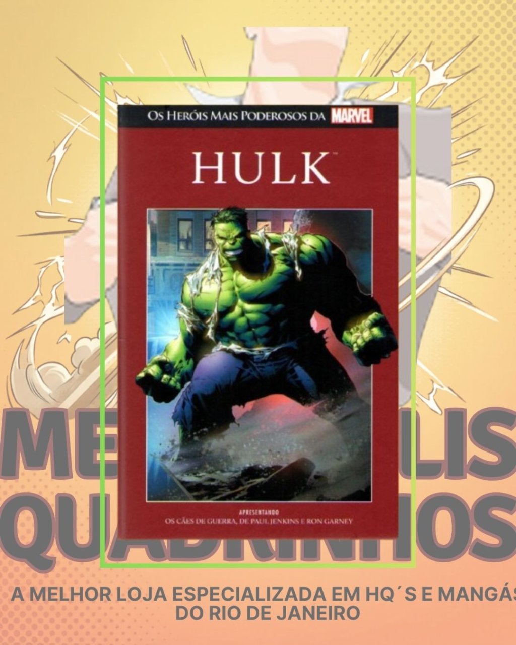 Os Heróis Mais Poderosos da Marvel Vol. 04 - Hulk ( Capa Dura ) Salvat