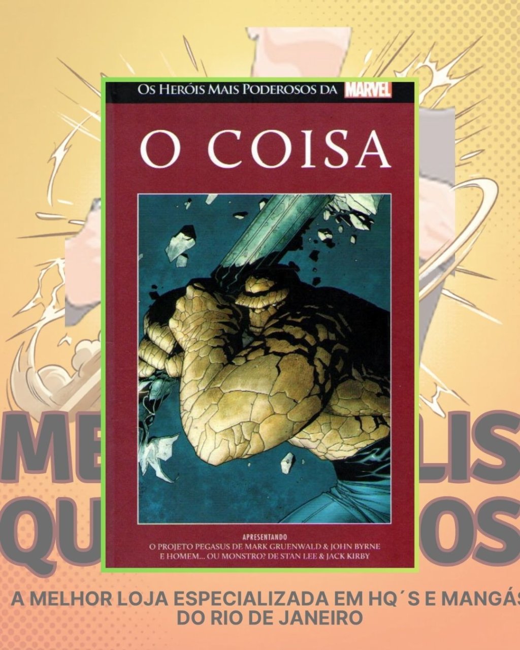 Os Heróis Mais Poderosos da Marvel Vol. 32 - O Coisa ( Capa Dura ) Salvat