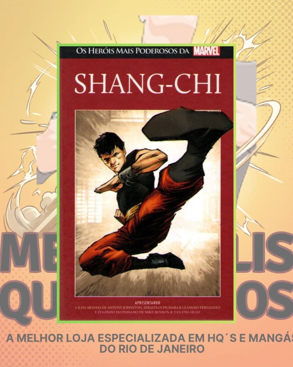 Os Heróis mais Poderosos da Marvel Vol. 42: Shang-Chi ( Capa Dura ) Salvat