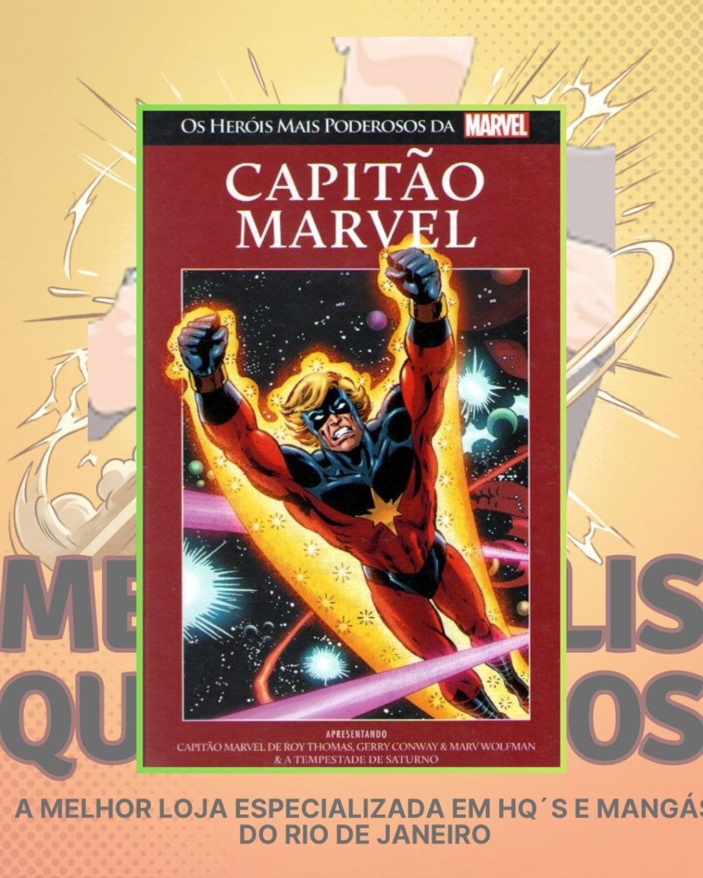 Os Heróis Mais Poderosos da Marvel Vol. 14 - Capitão Marvel ( Capa Dura ) Salvat