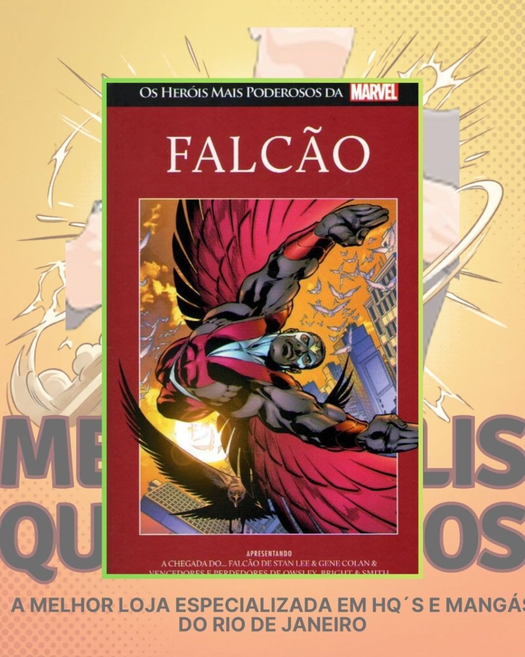 Os Heróis mais Poderosos da Marvel Vol. 19: Falcão ( Capa Dura ) Salvat