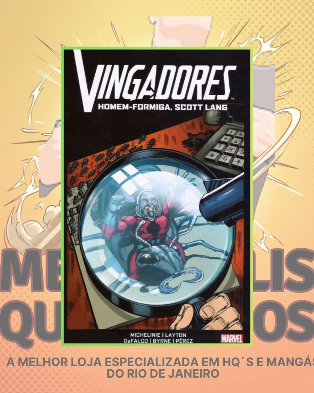 Marvel Vintage: Vingadores - Homem Formiga, Scott Lang ( Capa Dura )