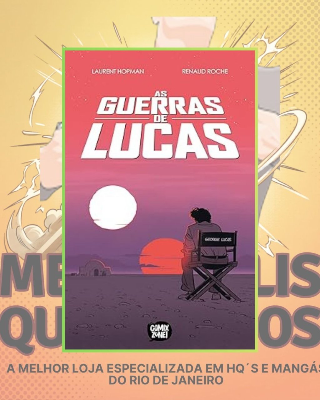 As Guerras de Lucas – Graphic Novel Volume Único ( Capa Dura ) Editora Comix Zone