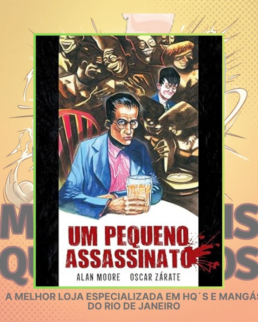 Um Pequeno Assassinato ( Capa Dura ) Editora Pipoca & Nanquim