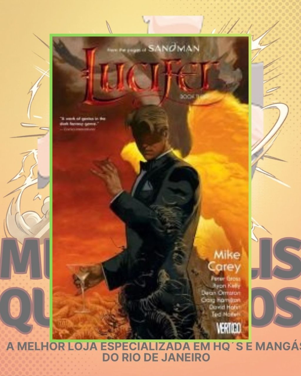 Lúcifer - Edição De Luxo Vol. 03 ( Capa Dura )