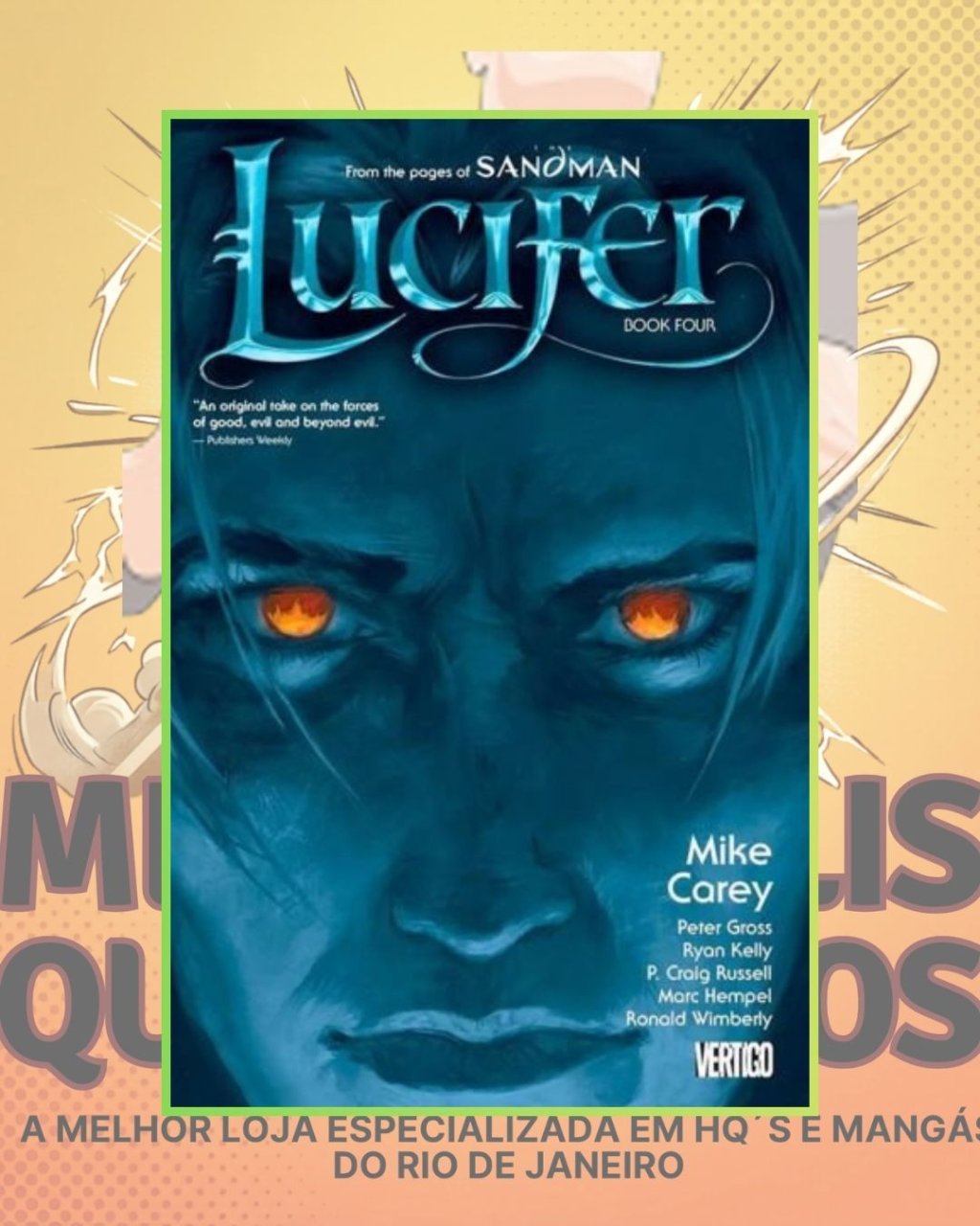 Lúcifer - Edição De Luxo Vol. 04 ( Capa Dura )