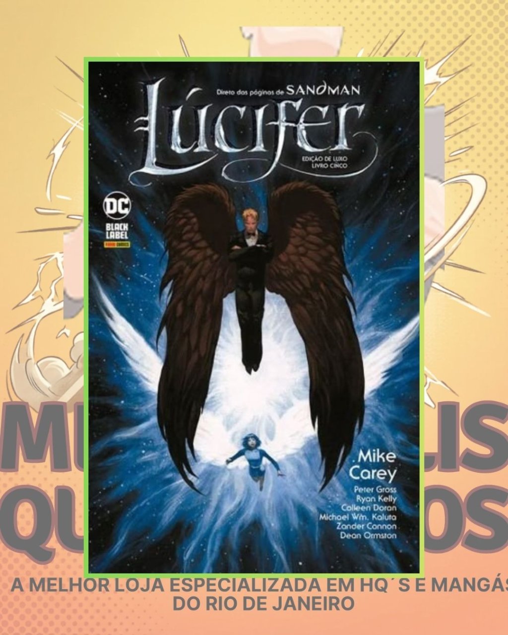 Lúcifer - Edição De Luxo Vol. 05 ( Capa Dura )