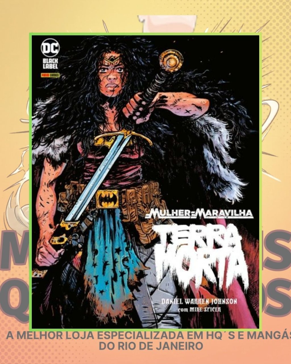 Mulher Maravilha: Terra Morta ( Capa Dura )