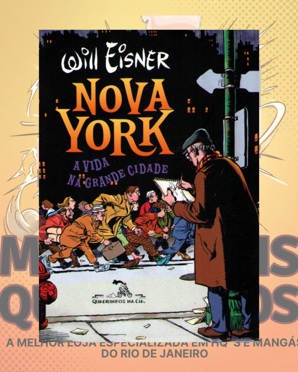 Nova York: A Vida na Grande Cidade - Editora Quadrinhos na Cia.
