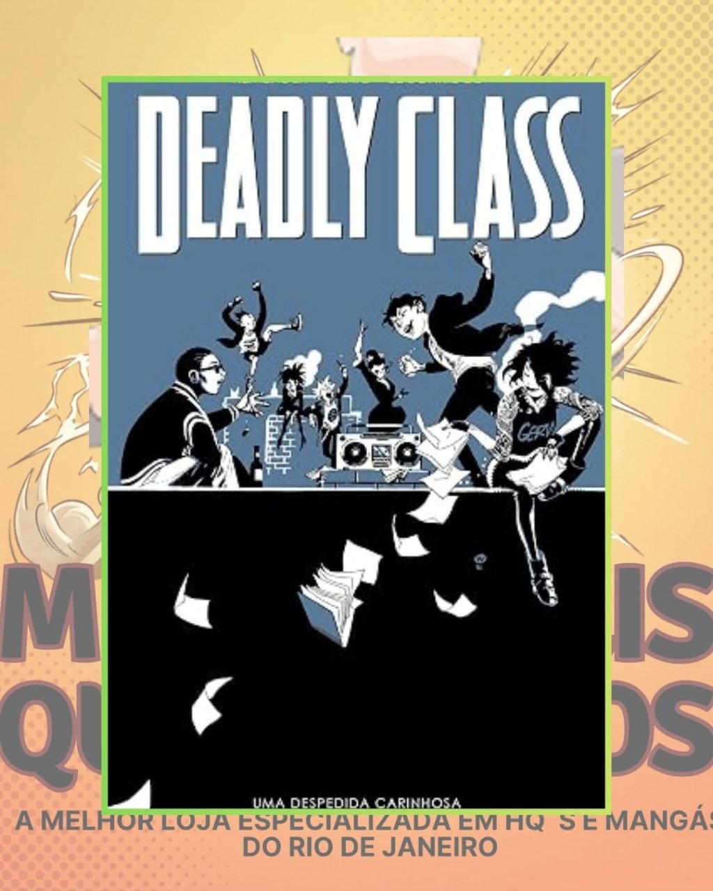Deadly Class Vol 8: Uma Despedida Carinhosa - Editora Devir