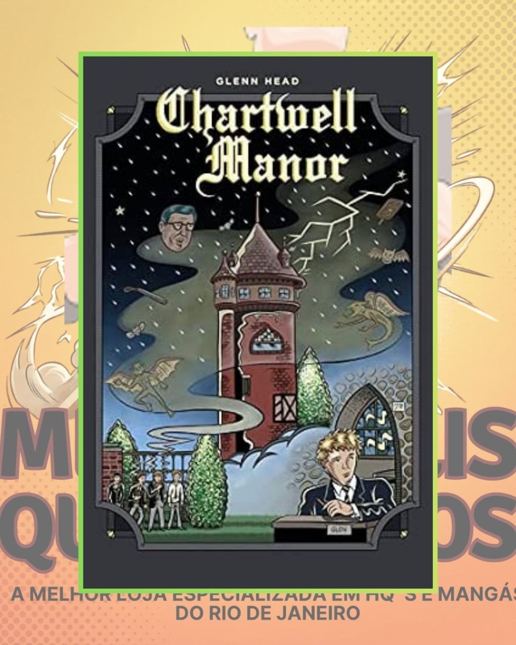 Chartwell Manor ( Capa Dura ) Editora Comix Zone