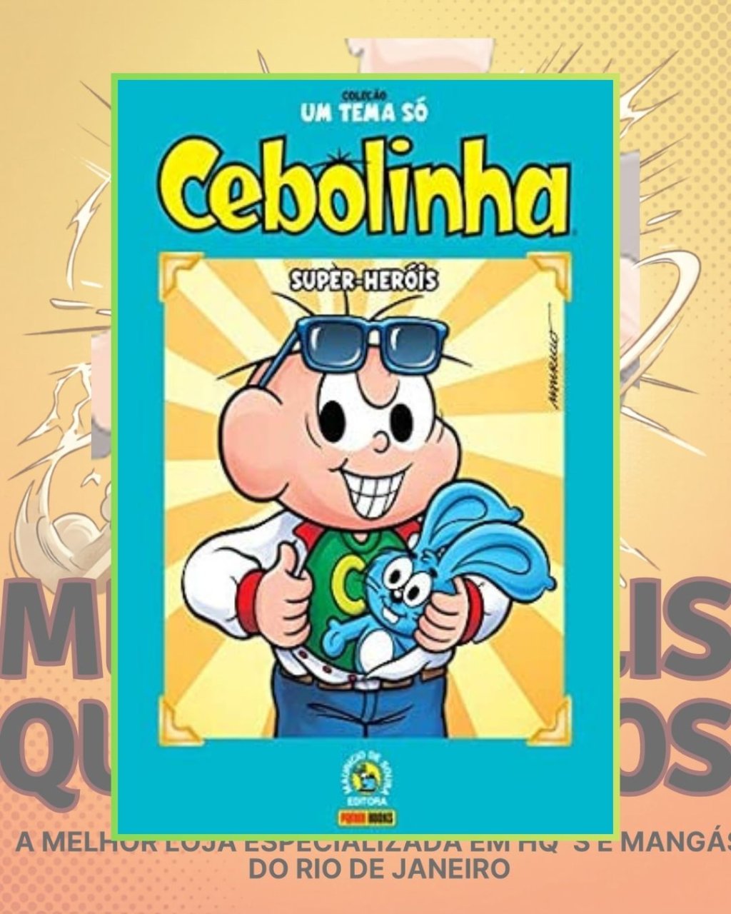 Coleção um Tema só – Cebolinha: Super - Heróis