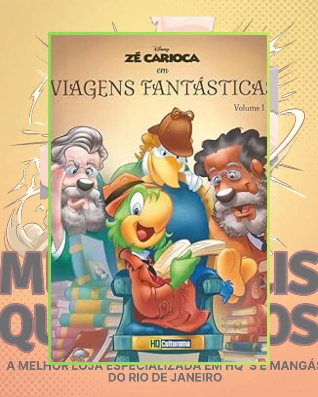 Zé Carioca - Viagens Fantásticas ( Capa Dura )