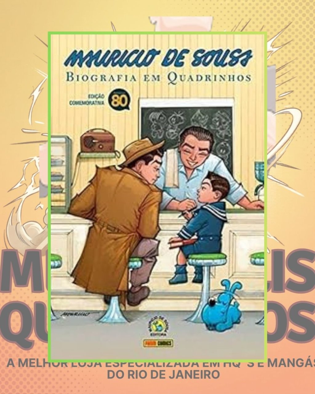 Mauricio de Sousa - Biografia em Quadrinhos  1 ( Capa Dura )