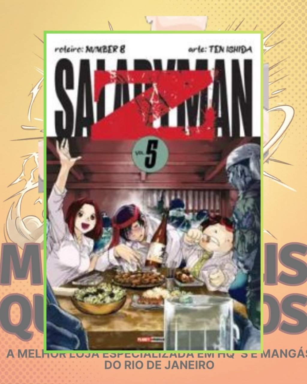 Salaryman Z Nº 05 ( Number 8 & Ten Ishida )