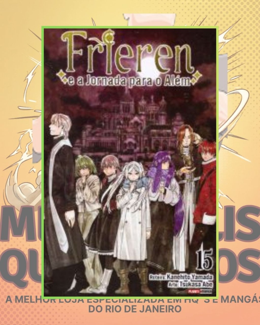 Frieren e a Jornada Para O Além Nº 15 ( Kanehito Yamada & Tsukasa Abe )