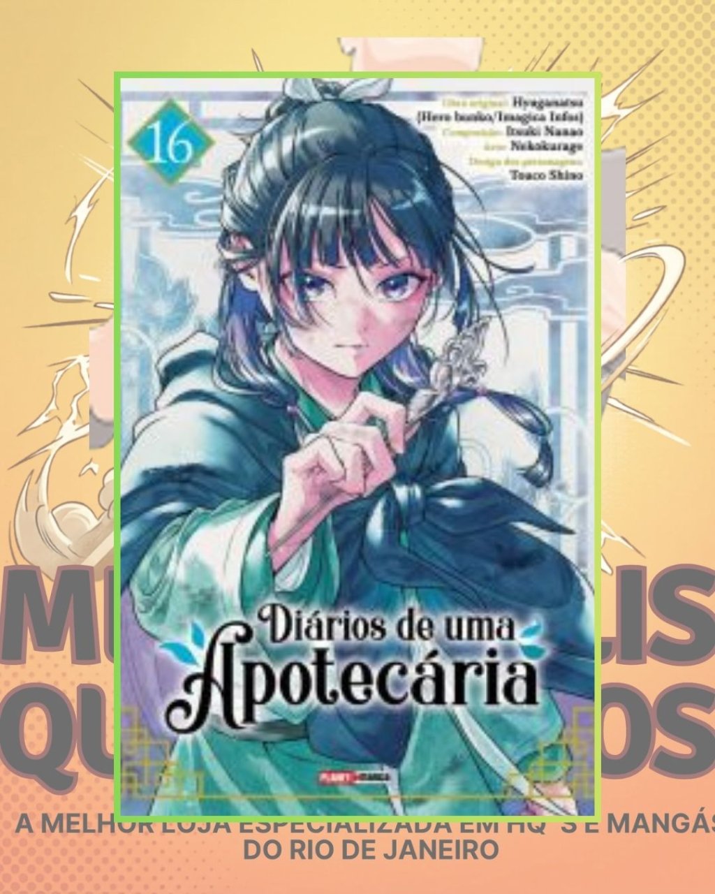 Diários de uma Apotecária Nº 16 ( I. Nanao & Nekokurage )