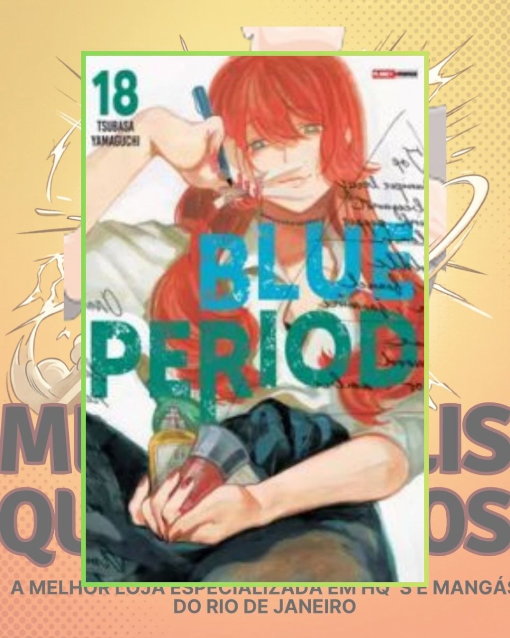 Blue Period Nº 18 ( Shinji Mito )