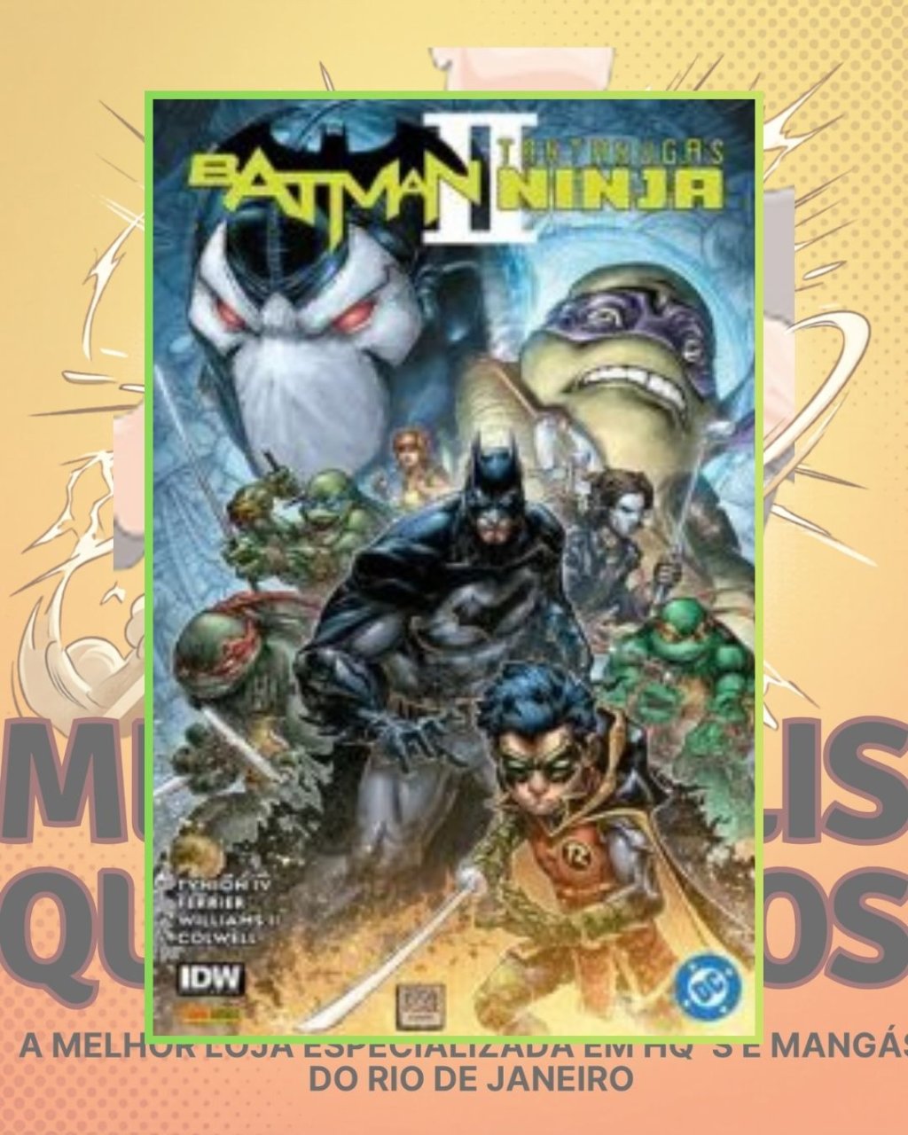 Batman e Tartarugas Ninja Vol. 02 ( Capa Dura )