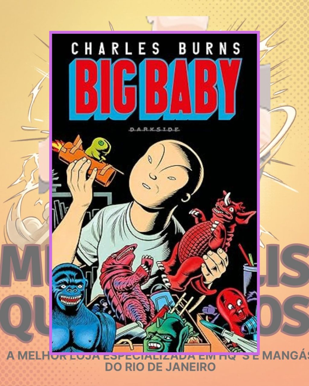 Big Baby: A Adolescência Assustadora no Final do Século XX ( Capa Dura ) Editora Darkside
