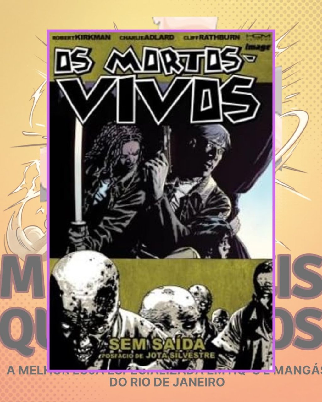 Os Mortos-Vivos - Sem Saída - Volume 14 - Editora HQM
